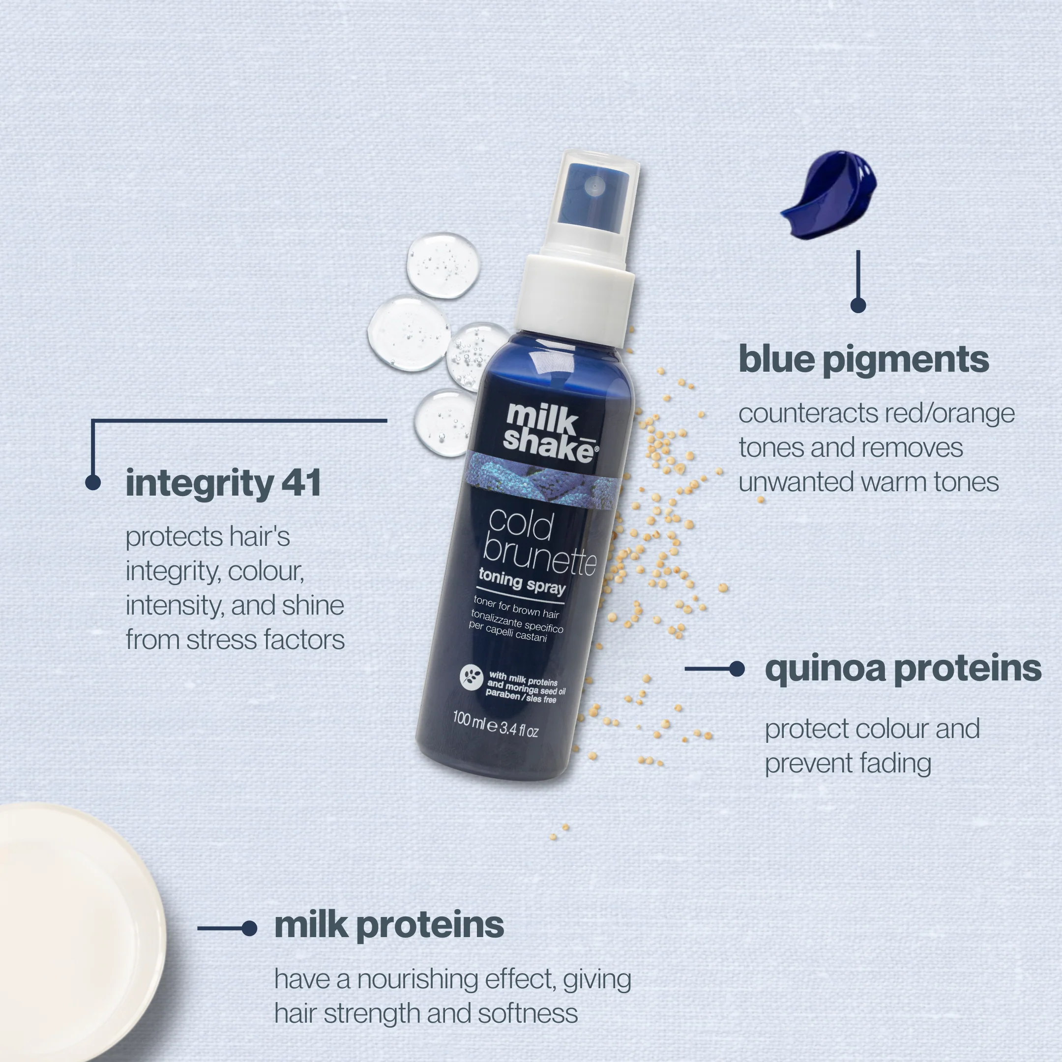 cold brunette toning spray - Image 3